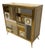 White and Gold Murano Glass Chest of Drawers, 1950s For Sale