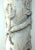 1940's Carved European Acanthus Leafs Plant Stand/Weathered White/38" For Sale In Los Angeles - Image 6 of 7