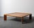 Vintage Italian Modern Walnut Coffee Table, 1970s For Sale - Image 4 of 7