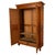 Antique 19th Century French Faux Bamboo Pine Armoire Wardrobe Cupboard 1880 For Sale - Image 9 of 10