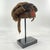 Early 20th Century Bamileke Woven Hat with Hair Cameroon For Sale In Denver - Image 6 of 10