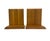 American Vintage Solid Oak Wooden Bookends- a Pair For Sale - Image 3 of 8