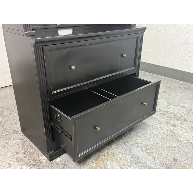 Ballard Design Tuscan File Console + Hutch For Sale - Image 11 of 12