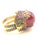 Bochic “Orient” Natural Multi Sapphire & Ruby Ring Set 18K Gold & Silver For Sale In New York - Image 6 of 12