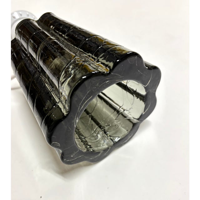 Scandinavian Glass Table Lamp by Reijmyre Glasbruk, 1950s For Sale - Image 6 of 10