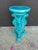 Late 19th Century Antique French Glazed Terra Cotta Pedestal With Gargoyles For Sale - Image 5 of 6