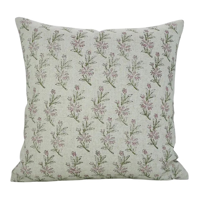 Fabdivine Artisan Block Print Water Replicant Cushion Cover 26x26 Inch Cotton Linen- Deepika For Sale