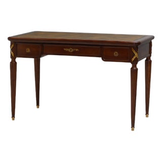 Vintage Writing Table in Mahogany, 1890s For Sale