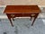 Mid 20th Century Statton Furniture Queen Anna Style Solid Cherry Console Table For Sale - Image 9 of 12