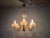 Mid-Century Czech Brass and Frosted Glass 6-Arm Chandelier, Železný Brod, 1960s For Sale - Image 17 of 18