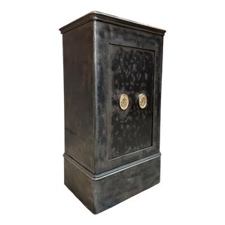Vintage Safe Cabinet, 1950s For Sale