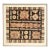 1950s Large Graphic Fijian Bark Cloth Painting For Sale