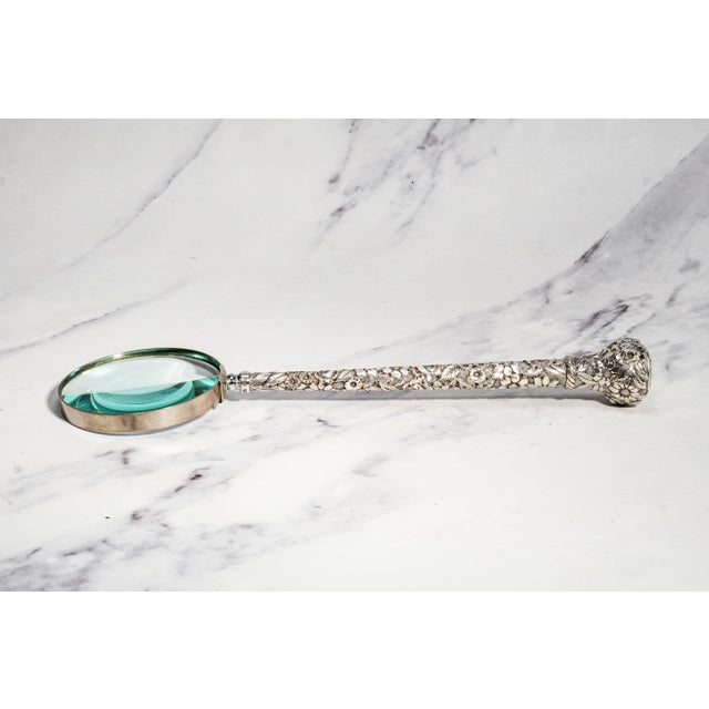 A wonderful marriage of antique craftsmanship and practical elegance, this magnifying glass has been thoughtfully...