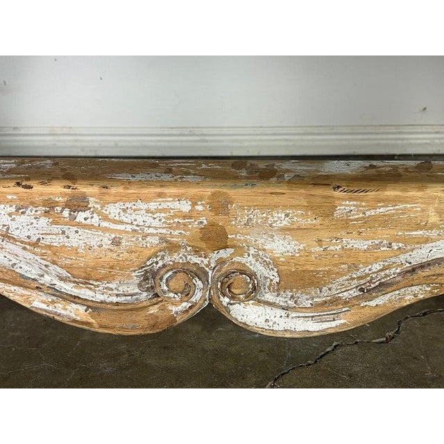 Italian Painted Trestle Table C. 1900 For Sale - Image 14 of 18