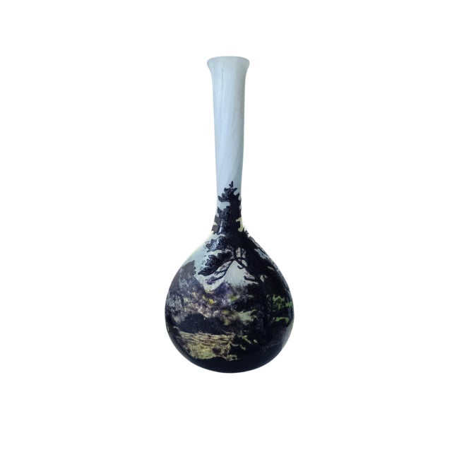 Large Soliflore Vase from Emile Gallé, 1890s For Sale - Image 11 of 11