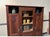 Antique Art Nouveau Walnut Bookcase, 1910 For Sale - Image 9 of 13