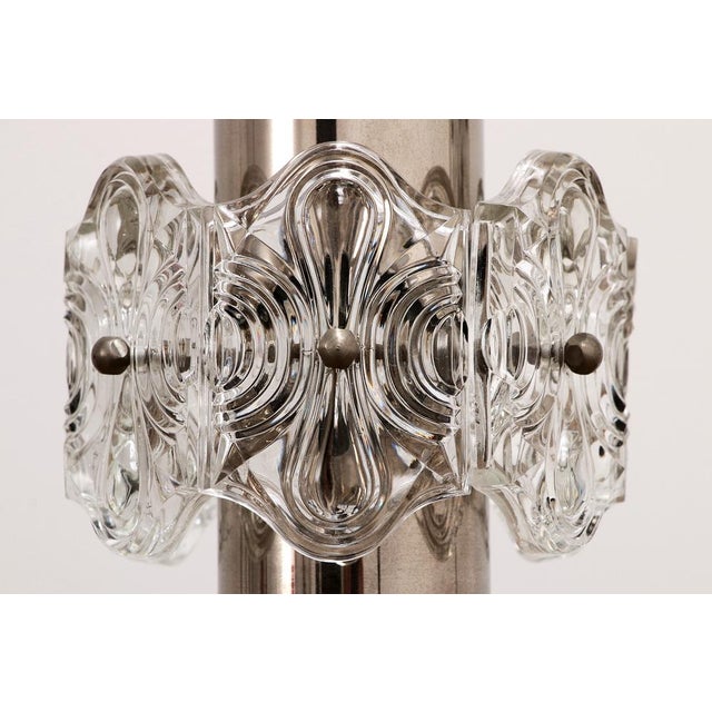 Vintage Chandelier Cascade Hanging Lamp with 5 Lamps, 1960s For Sale - Image 10 of 14