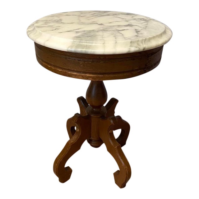 Victorian Marble Top Side Table Chairish