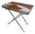 Vintage Folding Side Table with Removable Tray, 1970s For Sale