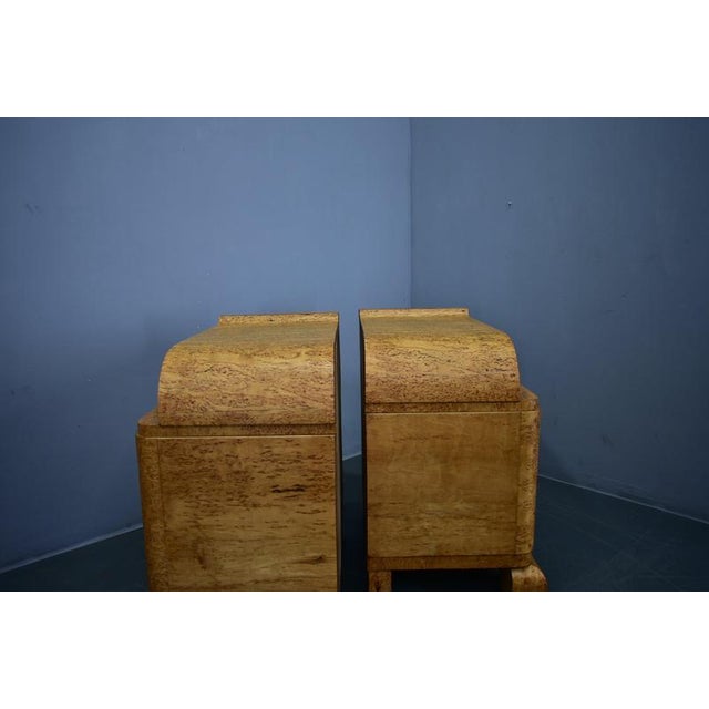 Art Deco Bedside Tables, Czechoslovakia, 1937, Set of 2 For Sale - Image 16 of 18