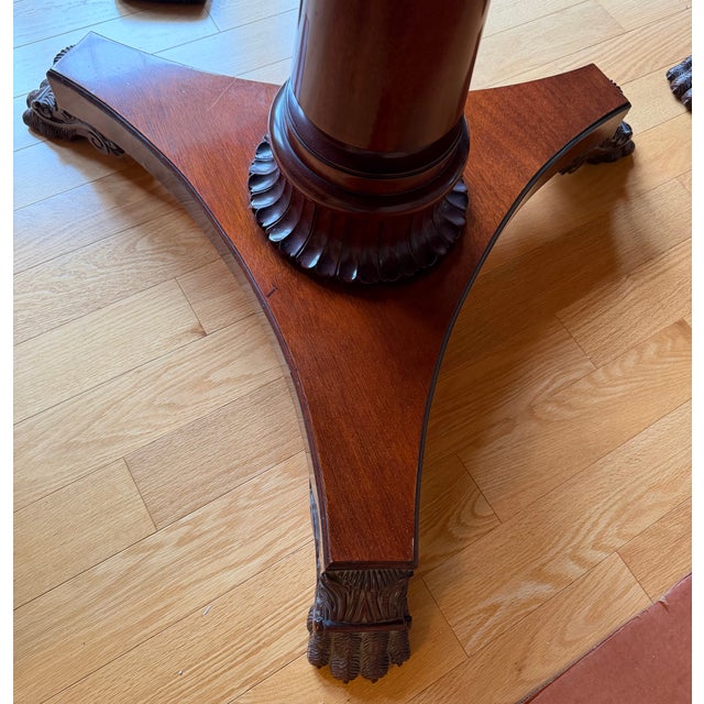 Vintage Kindel Neoclassical Mahogany Dining Room Set For Sale In Boston - Image 6 of 6