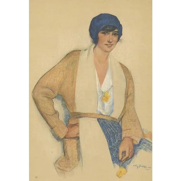 1920s Willy Sluiter, Primula Veris, 1920s, Lithograph on Paper For Sale - Image 5 of 10