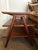 Great lines and history. Heirloom furniture. Walnut with gorgeous grain and finish. Finished on all sides. 4 aluminum...