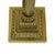 Metal Hollywood Regency Lamps with Brass Pillar Column, 1950s, Set of 2 For Sale - Image 7 of 18