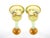 This elegant pair of Italian Venetian art glass candlestick was made in Italy in the late 20th century and reflects the...