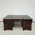 Wood Chesterfield Mahogany Desk with Calfskin Top For Sale - Image 7 of 8