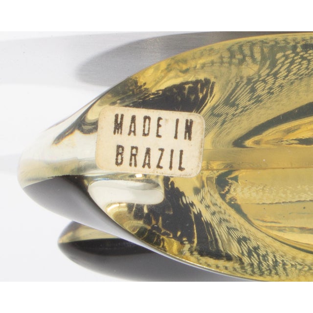 Plastic Op Art Lucite Panda by Abraham Palatnik For Sale - Image 7 of 7