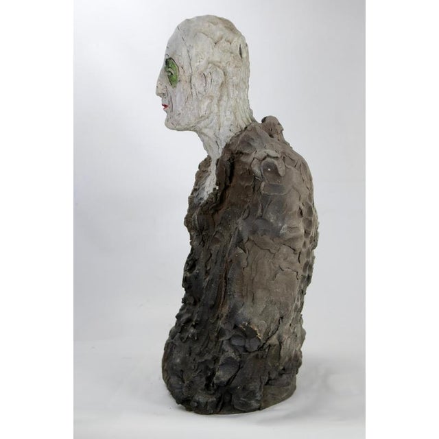 Figurative Ceramic Bust Sculpture by Óscar Aldonza Torres, 2021 For Sale - Image 10 of 18