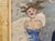 Giampaolo Talani "Woman on the Wall" Oil on Board, Figurative Nude, Tuscan Contemporary Art, Italian Master Contemporary Art, 2000 For Sale - Image 4 of 11