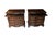 Traditional Pair of Drexel Heritage Heirloom Collection Georgian Style Mahogany Nightstands or Chests For Sale - Image 3 of 15