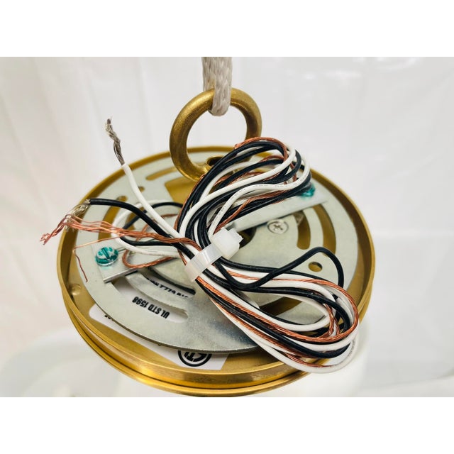 Contemporary Visual Comfort Thomas O’Brien “Canto Grande” 4-Arm Chandelier For Sale - Image 17 of 17