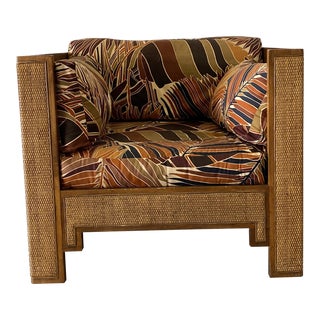 1980s Vintage Danville Woven Chair For Sale