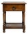 French Oak Side Table in Original Patina, Circa 1970 For Sale