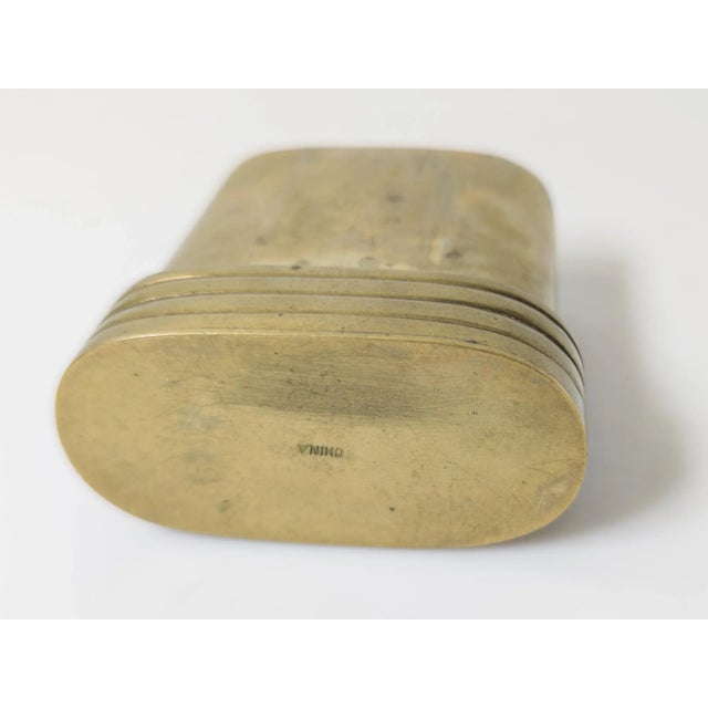 Early 20th Century Chinese Copper Brass and Paktong Reticulated Box With Bat Decoration For Sale - Image 12 of 12