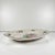 Oval Réverbère Platter with Rose Motif and Flat End from KG Lunéville, 1980s For Sale - Image 4 of 8