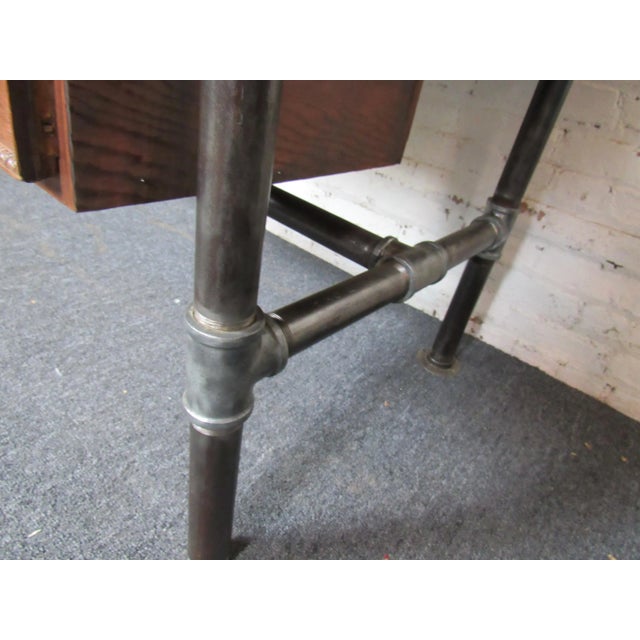 Large Industrial Table For Sale - Image 11 of 13
