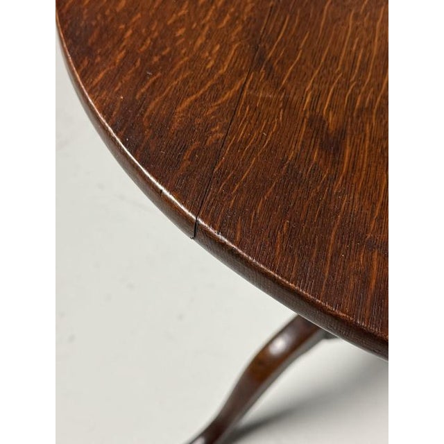 Tilt Top Table in Oak, 19th Century For Sale - Image 16 of 18