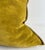 Ocre French Vintage Velvet Pillow For Sale In Los Angeles - Image 6 of 7