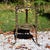 Vintage Gold Gilt Metal Stand Tiered Tripod Gueridon Table For Sale - Image 4 of 11