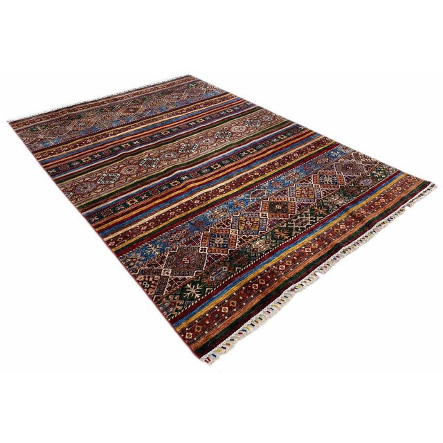 Ariana Ziegler rug | Size: 268 x 188 cm | Knot density: 250.000 / m² | Material: Shiny new wool | Condition: Very good |...