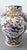 Set of Three Handworked Polychrome Boch Faience Vases, Premium Belgian Garniture Set For Sale - Image 9 of 11