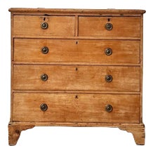 Victorian English Pine Chest of Drawers For Sale