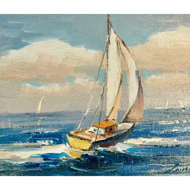 Original oil on canvas by Scottish artist J. Norton, unframed. Dimensions: 8 1/4 x 10”