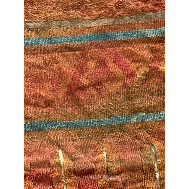 Mid-Century Modern Framed Pre-Columbian Fine Textile Fragment from Chancay Culture For Sale - Image 3 of 15