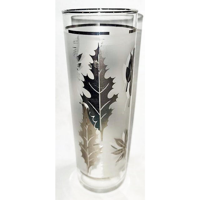 Mid-Century Modern 1960s Libbey Tom Collins Tall Cocktail Glasses, Assembled Set of 8 For Sale - Image 3 of 8