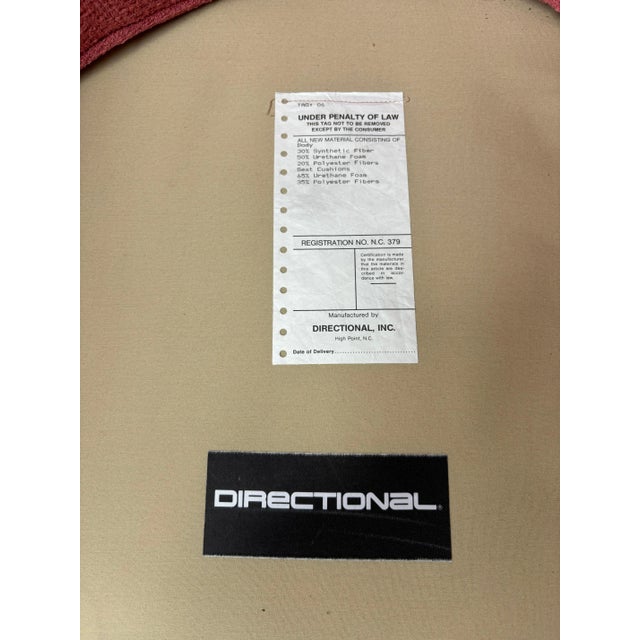 Vladimir Kagan for Directional "Hurricane" Lounge Chair For Sale - Image 10 of 10